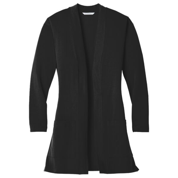 Ladies Concept Long Pocket Cardigan Thumbnail