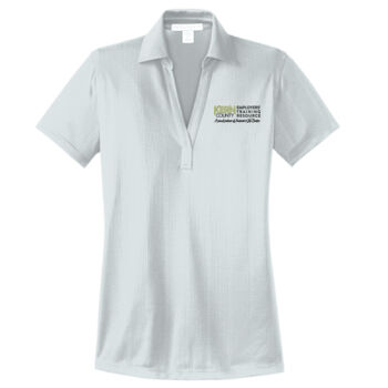    - Ladies Performance Fine Jacquard Polo 2 Thumbnail