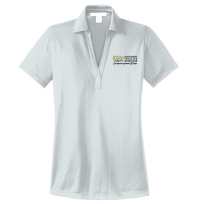    - Ladies Performance Fine Jacquard Polo 2 Thumbnail