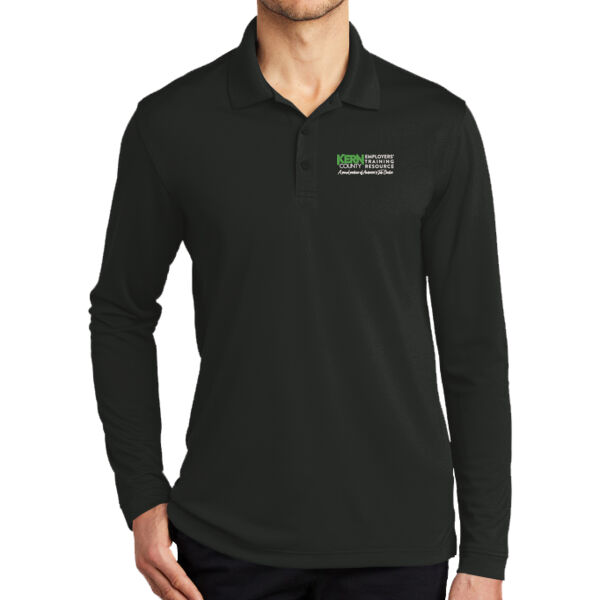 Kern County - Dry Zone ® UV Micro Mesh Long Sleeve Polo Thumbnail