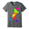 Unisex Poly Cotton Short Sleeve Tee Thumbnail