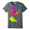 Unisex Poly Cotton Short Sleeve Tee Thumbnail